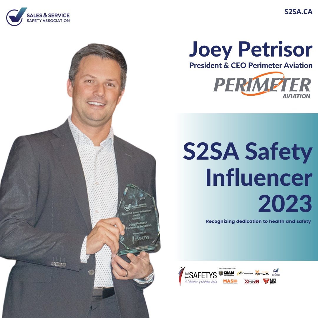 S2SA Safety Influencer Award 2023 Winner